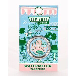 Lip Shit Lip Balm Watermelon Tangerine Beeswax Formula by Blue Q